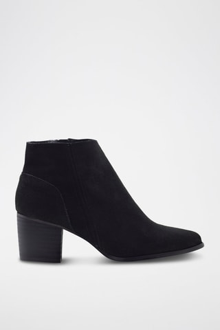 Bottines en daim - Noir