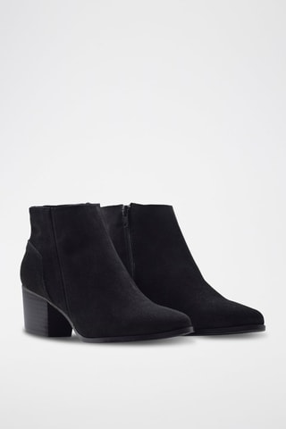 Bottines en daim - Noir