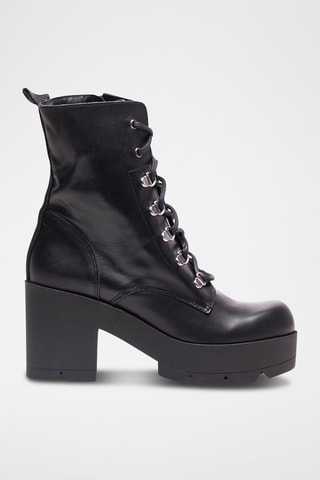 Bottes en cuir - Noir