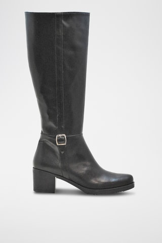 Bottes en cuir - Noir