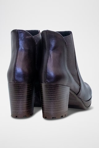 Bottines Chelsea en cuir - Noir