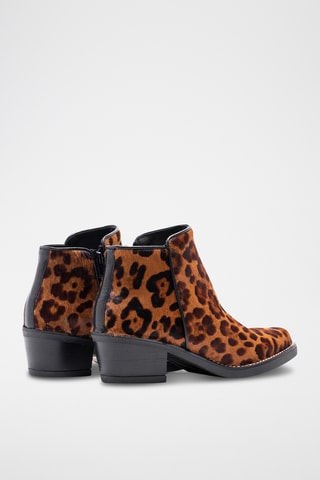 Bottines en nubuck - Marron