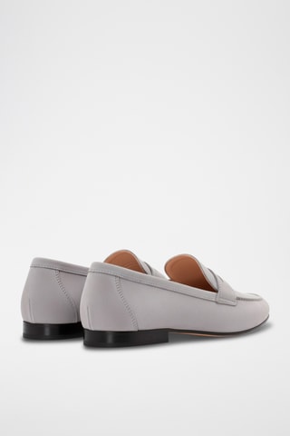 Mocassins en nubuck - Gris
