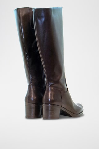 Bottes en cuir - Marron