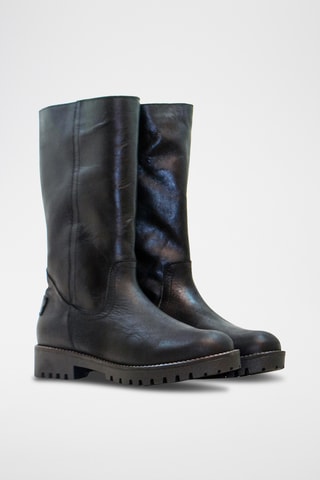 Bottes en cuir - Noir