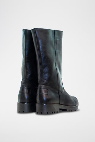 Bottes en cuir - Noir