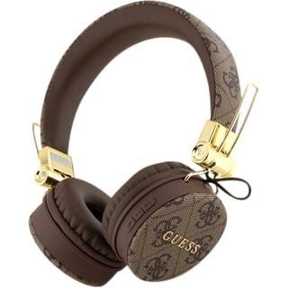Casque Guess stéréo - 4G - Bluetooth - Marron