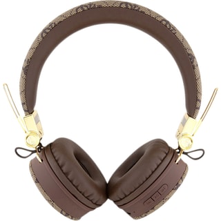 Casque Guess stéréo - 4G - Bluetooth - Marron