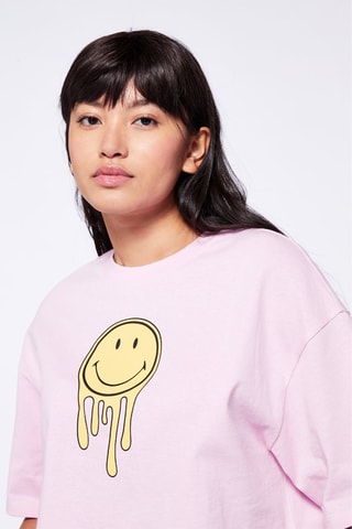 Cropped T-shirt Lichtpaars