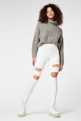 Jeans Skinny 
Wit