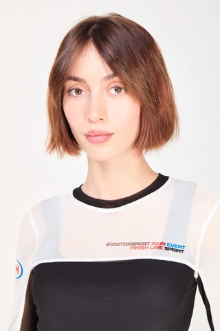 T-shirt 
Zwart