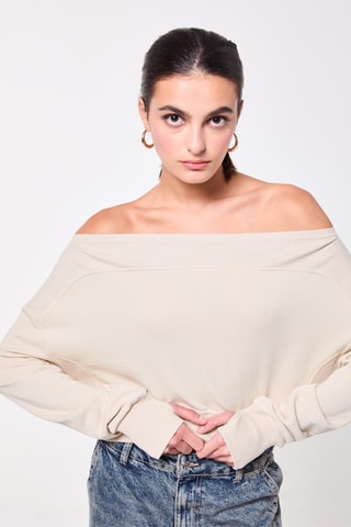 Korte Sweater - Beige