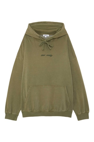 Sweater met Capuchon 
Groen