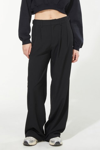 Pantalon Hoge Taille - Zwart