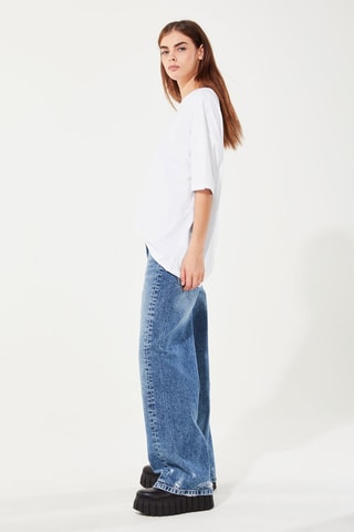 Wijde Jeans Boyfriend - Donkerblauw