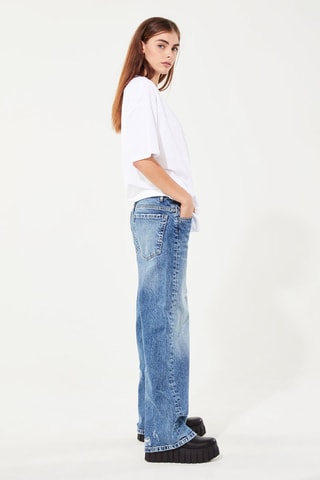 Wijde Jeans Boyfriend - Donkerblauw