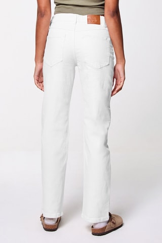 Rechte Jeans - Ecru