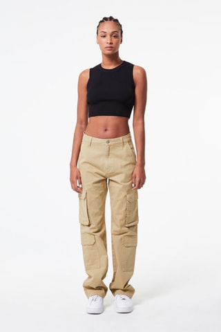 Crop Top - Zwart