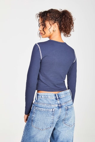 T-shirt 
Blauw