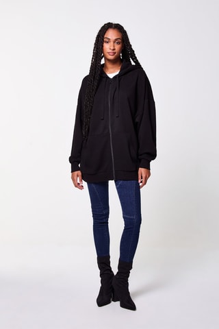 Sweater met Capuchon - Zwart