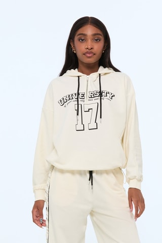 Sweater met Capuchon - Beige