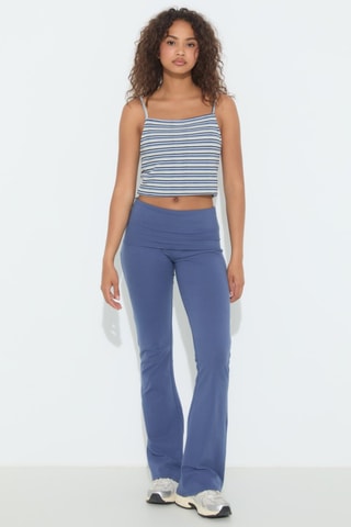 Broek Flare Cut - Blauw