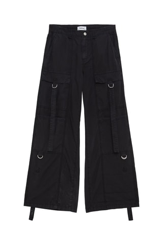 Broek Wide Legs Zwart