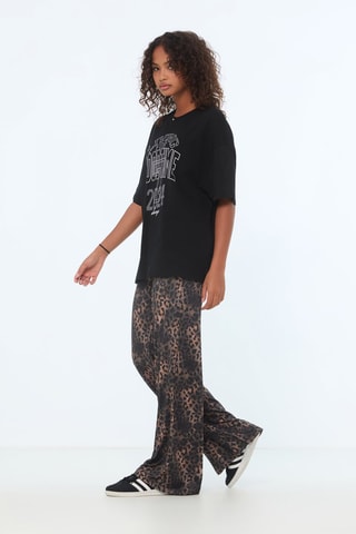 Soepelvallende Broek - Grijs