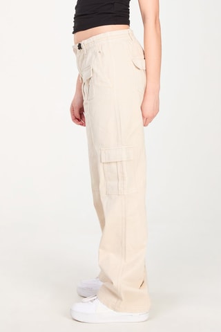 Rechte Jeans Lage Taille - Beige