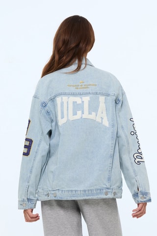 Spijkerjasje University of California Los Angeles - Denimblauw 