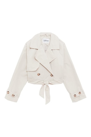Korte Trenchcoat - Beige