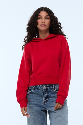 Sweater met Capuchon - Rood