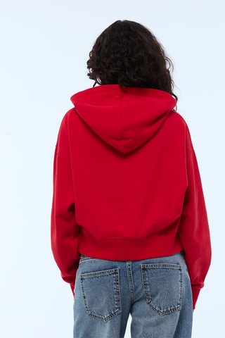 Sweater met Capuchon - Rood
