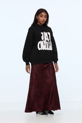 Sweater met Capuchon - Zwart