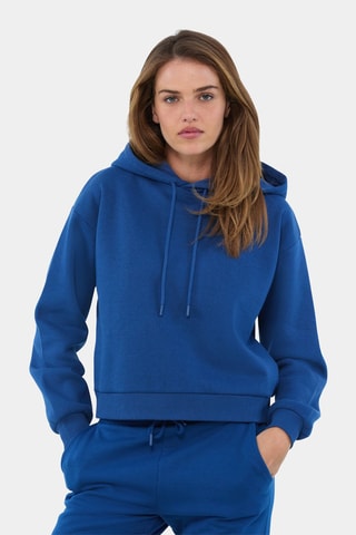 Sweater met Capuchon - Felblauw