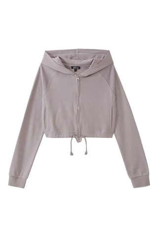 Sweater met Capuchon - Grijs