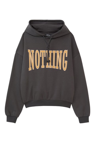 Sweater met capuchon - Grijs