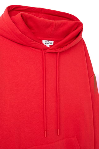 Sweater met capuchon - Rood
