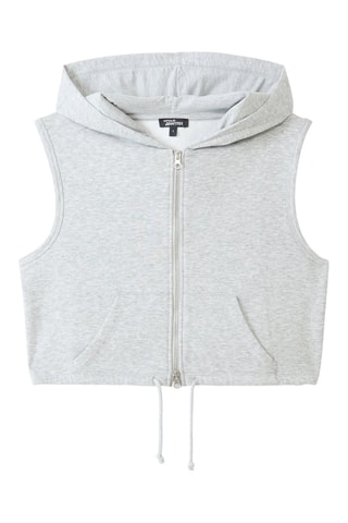 Mouwloze Sweater Grijs