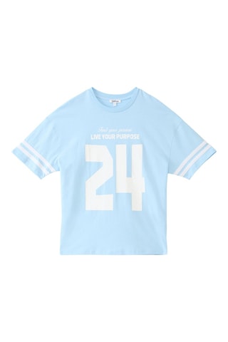 T-shirt - Lichtblauw
