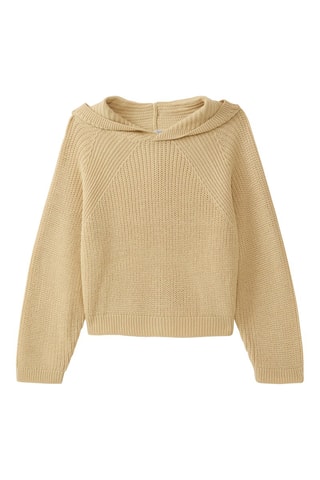 Trui met Capuchon - Beige