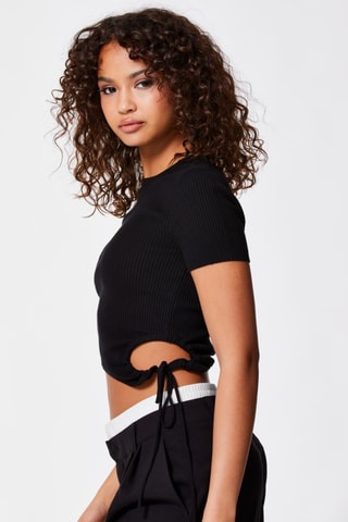 T-shirt - Zwart