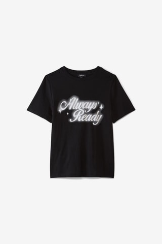 T-shirt - Zwart