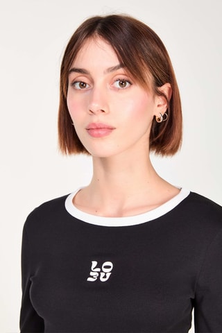 T-shirt 
Zwart