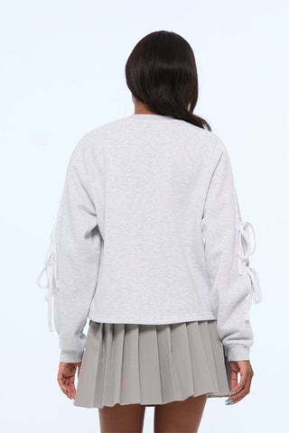 Sweater - Gemêleerd Lichtgrijs
