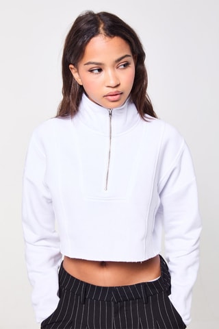 Korte Sweater - Wit