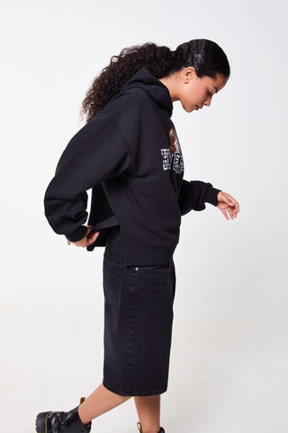 Oversized sweater - Zwart