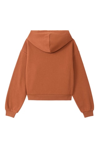 Sweater met capuchon - Bruin
