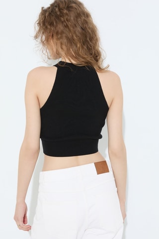 Crop Top - Zwart