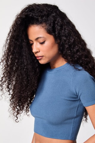 Top - Blauw